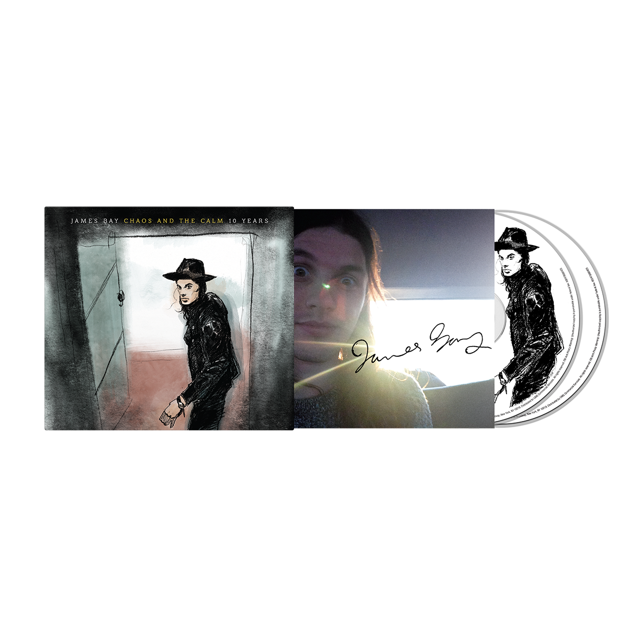 James Bay - Chaos And The Calm 10 Years Signed CD